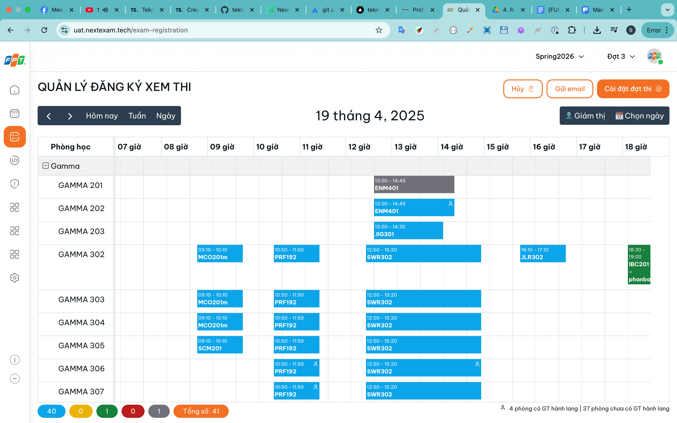 FPT University Exam Management